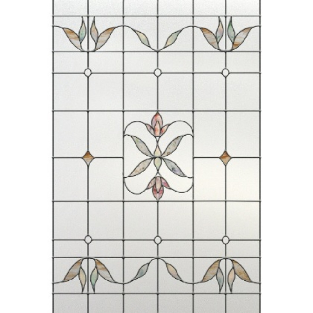 Two Artscape Heritage vinyl window film